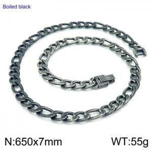 Stainless Steel Necklace - KN225183-Z
