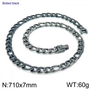 Stainless Steel Necklace - KN225184-Z