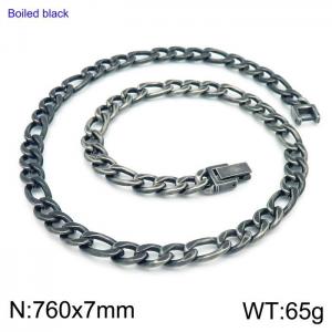 Stainless Steel Necklace - KN225185-Z