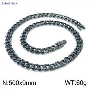 Stainless Steel Necklace - KN225187-Z