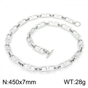 Stainless Steel Necklace - KN225209-Z