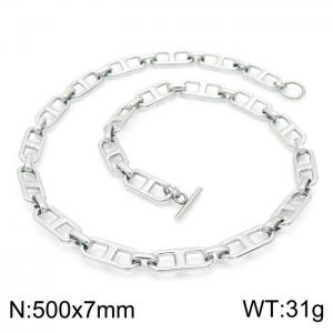 Stainless Steel Necklace - KN225210-Z