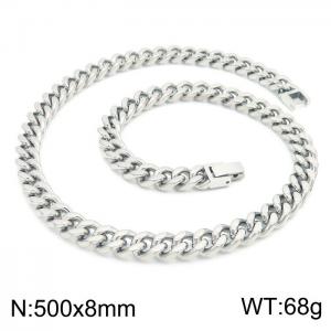 Stainless Steel Necklace - KN225268-Z