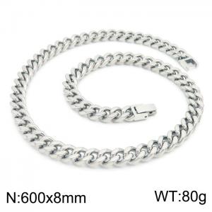 Stainless Steel Necklace - KN225270-Z