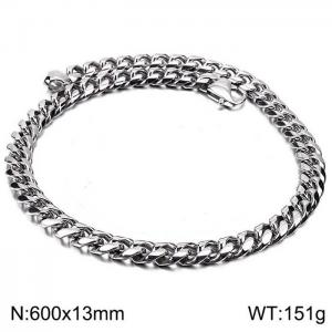 Stainless Steel Necklace - KN226133-Z