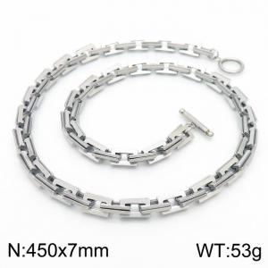 Stainless Steel Necklace - KN226206-Z