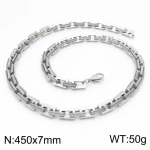 Stainless Steel Necklace - KN226210-Z