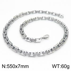 Stainless Steel Necklace - KN226212-Z