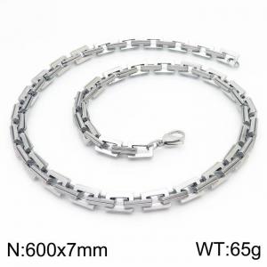 Stainless Steel Necklace - KN226213-Z