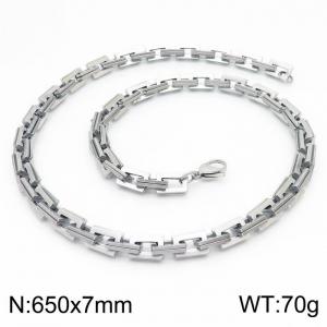 Stainless Steel Necklace - KN226214-Z