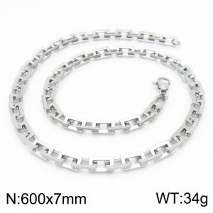 Stainless Steel Necklace - KN226220-Z