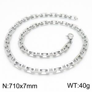 Stainless Steel Necklace - KN226222-Z