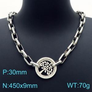 Stainless Steel Necklace - KN226257-Z