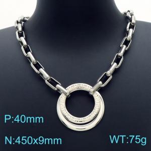 Stainless Steel Necklace - KN226261-Z