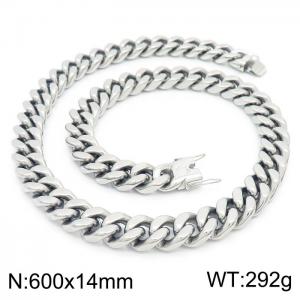 Stainless Steel Necklace - KN226493-KFC