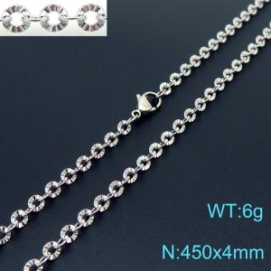 Stainless Steel Necklace - KN226739-Z
