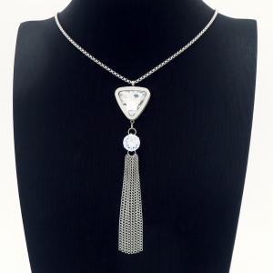 Stainless Steel Necklace - KN226878-CX