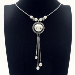 Stainless Steel Necklace - KN226890-CX