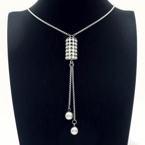 Stainless Steel Necklace - KN226892-CX