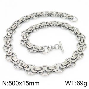 Stainless Steel Necklace - KN227237-Z