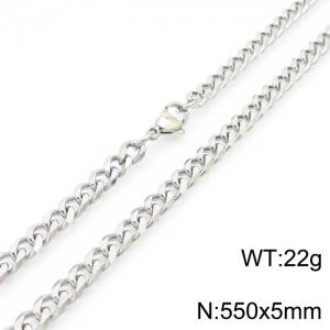 Stainless Steel Necklace - KN227260-Z