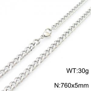 Stainless Steel Necklace - KN227264-Z
