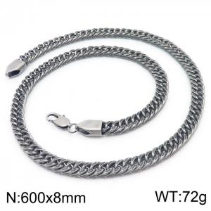Stainless Steel Necklace - KN227672-KFC