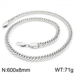 Stainless Steel Necklace - KN227673-KFC