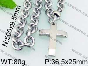 Stainless Steel Necklace - KN22822-Z