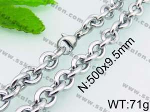 Stainless Steel Necklace - KN22828-Z