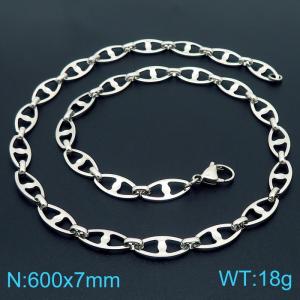 Stainless Steel Necklace - KN228674-Z