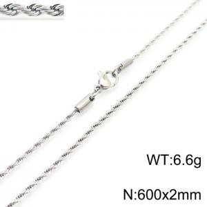 Stainless Steel Necklaces - KN228815-Z