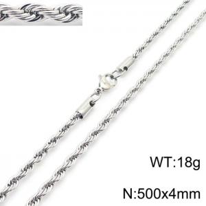 Stainless Steel Necklaces - KN228849-Z