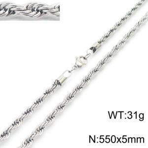 Stainless Steel Necklaces - KN228862-Z