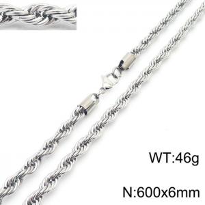 Stainless Steel Necklaces - KN228875-Z
