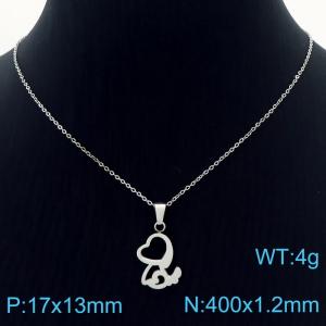 Stainless Steel Necklace - KN228911-KC
