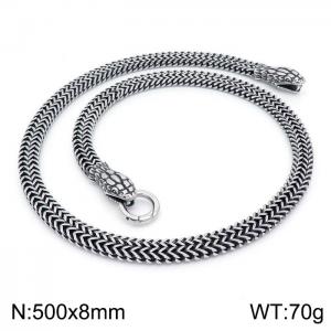 Stainless Steel Necklace - KN229056-KJX