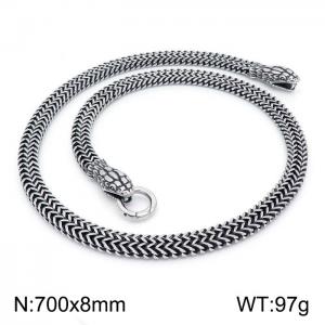 Stainless Steel Necklace - KN229057-KJX