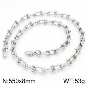 Stainless Steel Necklace - KN229730-K