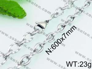 Stainless Steel Necklace - KN23029-Z