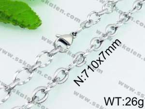 Stainless Steel Necklace - KN23030-Z