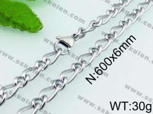 Stainless Steel Necklace - KN23039-Z