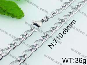 Stainless Steel Necklace - KN23040-Z