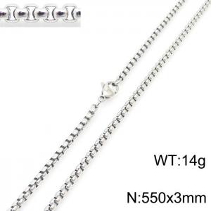 Stainless Steel Necklace - KN230407-Z