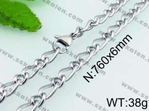 Stainless Steel Necklace - KN23041-Z