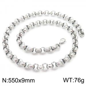 Stainless Steel Necklace - KN230442-Z