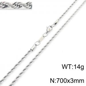 Stainless Steel Necklace - KN230580-KFC