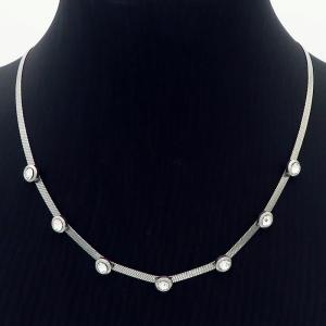 Stainless Steel Necklace - KN233123-HR