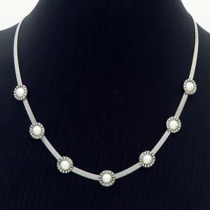 Stainless Steel Necklace - KN233124-HR