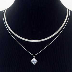 Stainless Steel Necklace - KN233144-HR